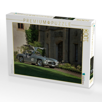CALVENDO Puzzle Mercedes 300 SL Flügeltürer | 1000 Teile Lege-Größe 64x48cm Foto-Puzzle für glückliche Stunden