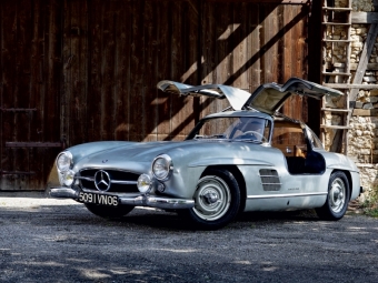 CALVENDO Puzzle Mercedes 300 SL Flügeltürer | 1000 Teile Lege-Größe 64x48cm Foto-Puzzle für glückliche Stunden