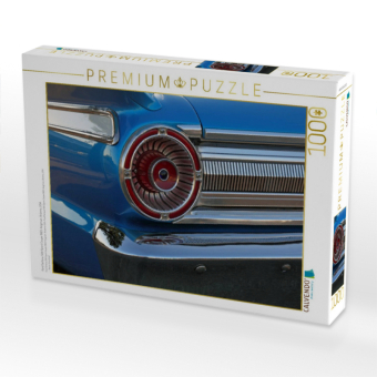 CALVENDO Puzzle Ford Fairlane 500 Sport Coupe 1963, Kingman, Arizona, USA | 1000 Teile Lege-Größe 64x48cm Foto-Puzzle für glückliche Stunden