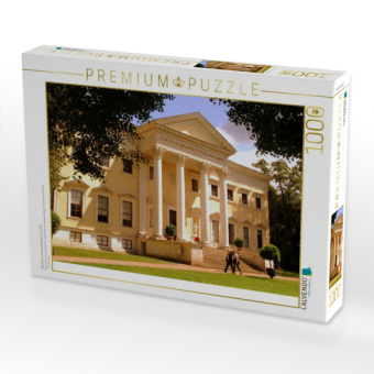 CALVENDO Puzzle Wörlitzer Landhaus (Schloss) von 1773 | 1000 Teile Lege-Größe 64x48cm Foto-Puzzle für glückliche Stunden