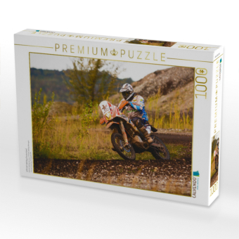 CALVENDO Puzzle KTM EXC 500 Baja Deutschland | 1000 Teile Lege-Größe 64x48cm Foto-Puzzle für glückliche Stunden