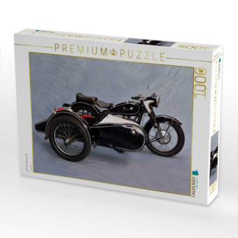 CALVENDO Puzzle BMW R51/3 Baujahr 1951 | 1000 Teile Lege-Größe 64x48cm Foto-Puzzle für glückliche Stunden