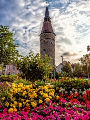 Der Schiefe Turm von Kitzingen (Puzzle)
