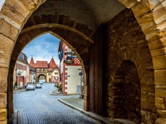 Ein Motiv aus dem Kalender Prichsenstadt - Krone im Steigerwald (Puzzle)