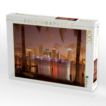 CALVENDO Puzzle Miami | 2000 Teile Lege-Größe 90x67cm Foto-Puzzle für glückliche Stunden