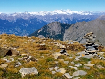 CALVENDO Puzzle Les Orres, am Pic de Boussolenc (2832m) | 1000 Teile Lege-Größe 64x48cm Foto-Puzzle für glückliche Stunden