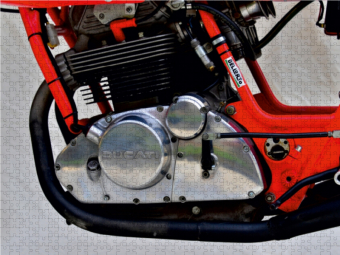 CALVENDO Puzzle Ein Motiv aus dem Kalender Ducati 500 Sport Desmo | 1000 Teile Lege-Größe 64x48cm Foto-Puzzle für glückliche Stunden