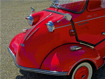 CALVENDO Puzzle Ein Motiv aus dem Kalender Messerschmitt KR 200 Kabinenroller | 1000 Teile Lege-Größe 64x48cm Foto-Puzzle für glückliche Stunden