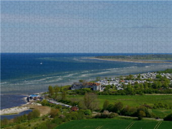 CALVENDO Puzzle Ostsee Panorama | 1000 Teile Lege-Größe 64x48cm Foto-Puzzle für glückliche Stunden