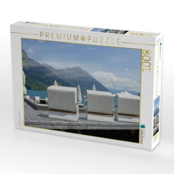 CALVENDO Puzzle Wellnessoase am Achensee | 1000 Teile Lege-Größe 64x48cm Foto-Puzzle für glückliche Stunden