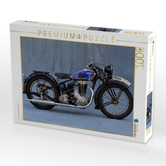 CALVENDO Puzzle Triumph SST 500 Baujahr 1932 | 1000 Teile Lege-Größe 64x48cm Foto-Puzzle für glückliche Stunden
