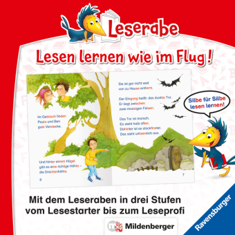 Leserabe mit Mildenberger Silbenmethode - Das Rätsel der Drachenhöhle