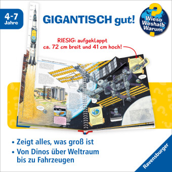 Wieso? Weshalb? Warum? Sonderband - Groß, größer, am größten (Riesenbuch)