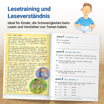Das Übungsheft Lesen Klasse 6