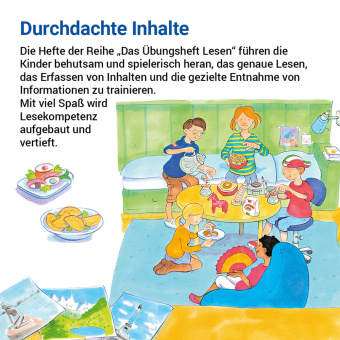 Das Übungsheft Lesen Klasse 6