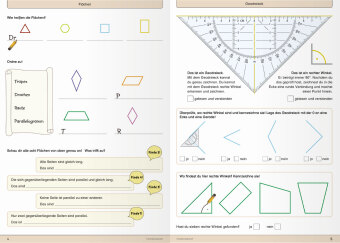Mein Geometrieheft 3/4