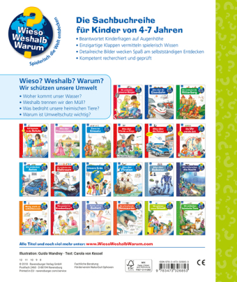 Wieso? Weshalb? Warum? Kernreihe, Band 67 - Wir schützen unsere Umwelt