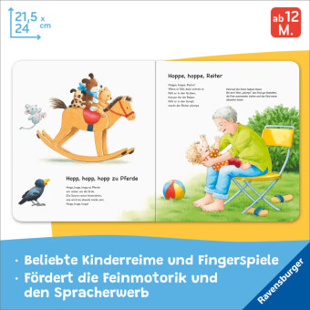 Meine erste Kinderbibliothek - Meine ersten Fingerspiele und Kinderreime