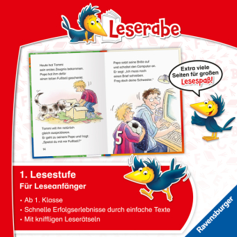 Leserabe Sonderausgaben - Fußballabenteuer zum Lesenlernen