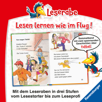 Leserabe Sonderausgaben - Fußballabenteuer zum Lesenlernen