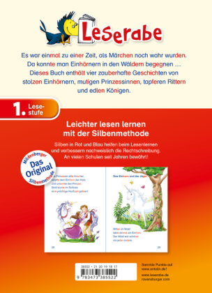 Leserabe mit Mildenberger Silbenmethode - Einhorngeschichten