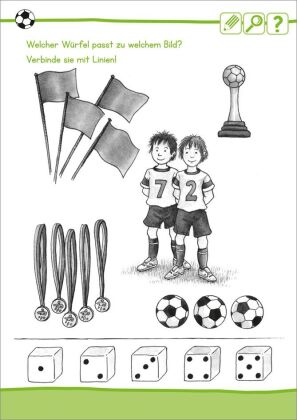 Rätselspaß Fußball. Ab 6 Jahren