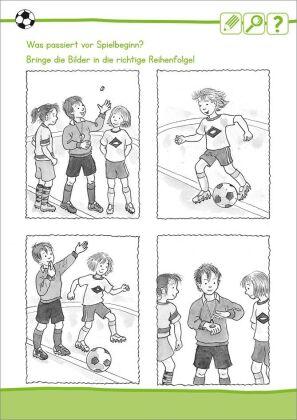 Rätselspaß Fußball. Ab 6 Jahren