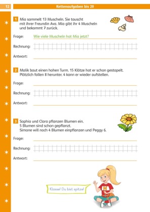Klett Die Mathe-Helden: Rechengeschichten und Textaufgaben 2. Klasse