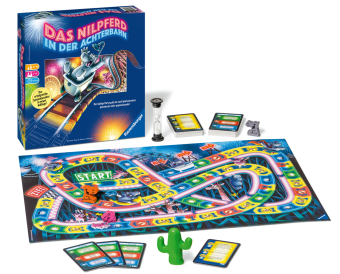 Das Nilpferd in der Achterbahn - Gesellschaftsspiel & Brettspiel ab 10 Jahre