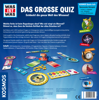 WAS IST WAS Das große Quiz (Kinderspiel)