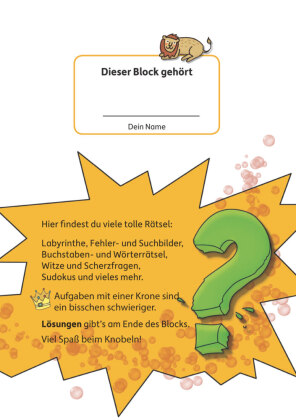Rätselblock ab 7 Jahre - Band 1.Bd.1