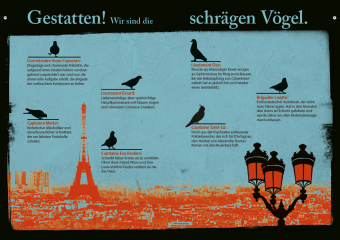 Das Revier der schrägen Vögel