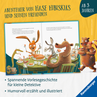 Hase Hibiskus und der Möhrenklau