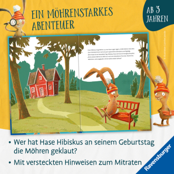 Hase Hibiskus und der Möhrenklau