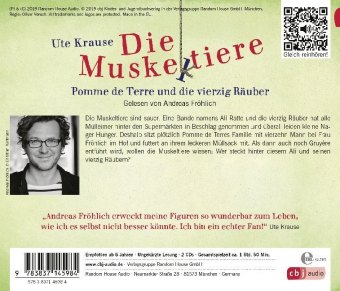 Die Muskeltiere - Pomme de Terre und die vierzig Räuber,2 Audio-CDs