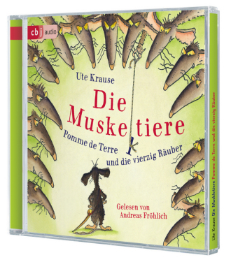 Die Muskeltiere - Pomme de Terre und die vierzig Räuber,2 Audio-CDs
