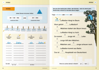 Mein Grammatikheft 1/2 für die 1. und 2. Klasse