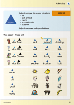 Mein Grammatikheft 1/2 für die 1. und 2. Klasse