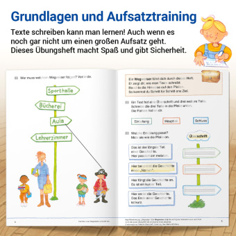 Das Übungsheft Texte schreiben 1./2. Schuljahr