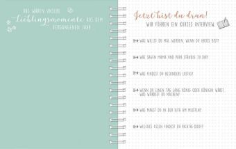 Deine Geschichte beginnt hier - ein Erinnerungsalbum und wunderschönes Geschenk zur Geburt