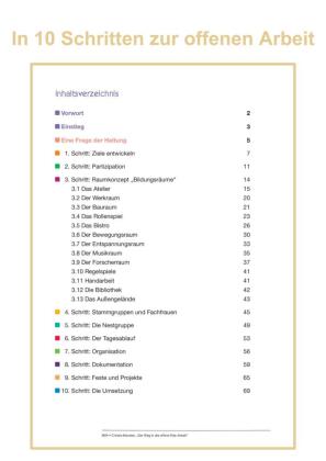 Der Weg in die offene Kita-Arbeit