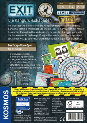 EXIT® - Das Spiel: Die Känguru-Eskapaden