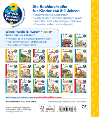 Wieso? Weshalb? Warum? junior, Band 64 - Komm mit zum Zahnarzt 