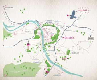 Glücksorte in Würzburg