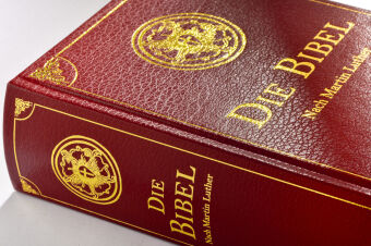 Die Bibel, Lutherübersetzung (illustrierte Geschenkausgabe, Cabra-Leder)