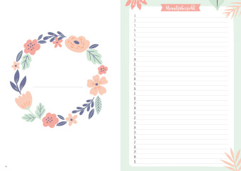 My Bullet Journal zum Ausfüllen und Gestalten