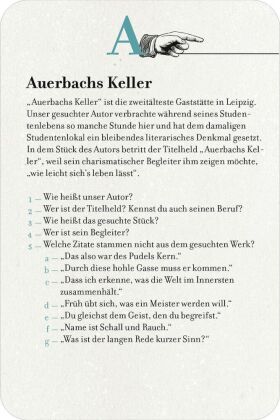 Das große Literaturquiz von A bis Z (Spiel)