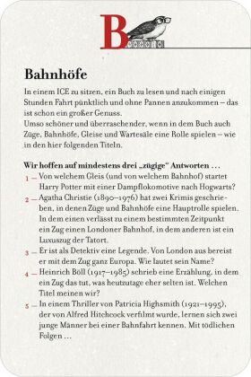 Das große Literaturquiz von A bis Z (Spiel)