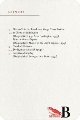Das große Literaturquiz von A bis Z (Spiel)