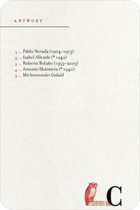 Das große Literaturquiz von A bis Z (Spiel)